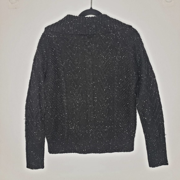 Anthropologie Michael Stars Cable Cardigan Sweater Cableknit Convertible XS NEW - Picture 15 of 16